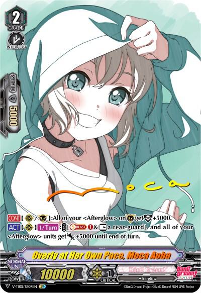 Overly at Her Own Pace, Moca Aoba (SP)