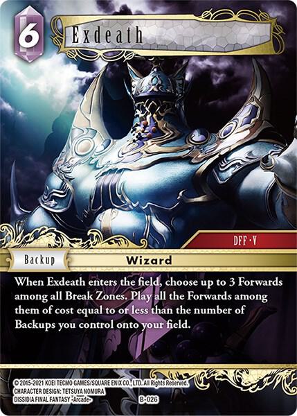 Exdeath (Boss Deck: Chaos) — Final Fantasy TCG card