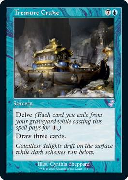 Treasure Cruise - Time Spiral: Remastered - Magic: The Gathering