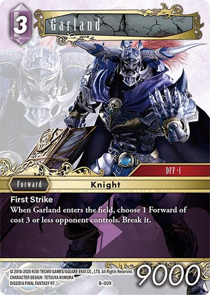 Garland (Boss Deck: Chaos) — Final Fantasy TCG card