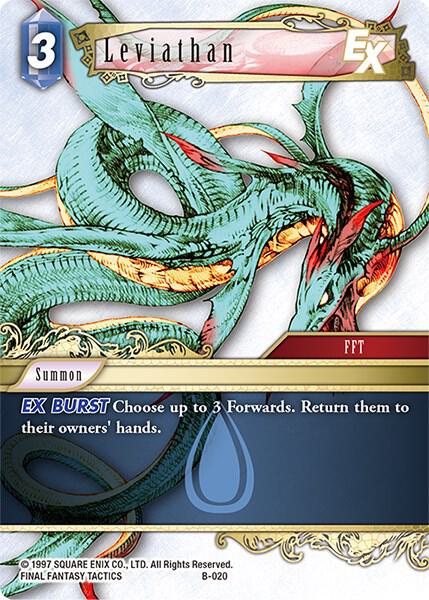 Leviathan (Boss Deck: Chaos) — Final Fantasy TCG card