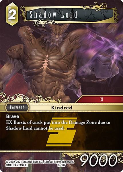 Shadow Lord (Boss Deck: Chaos) — Final Fantasy TCG card