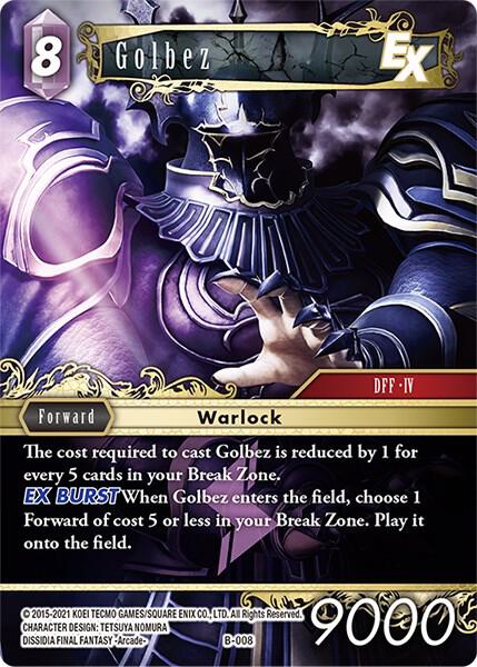 Golbez (Boss Deck: Chaos) — Final Fantasy TCG card