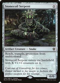 Stonecoil Serpent - Media Promos - Magic: The Gathering card
