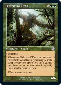 Primeval Titan (Time Spiral: Remastered)