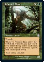 Primeval Titan - Time Spiral: Remastered - Magic: The Gathering