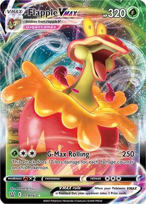 Flapple VMAX - SWSH05: Battle Styles - Pokemon - TCGplayer.com