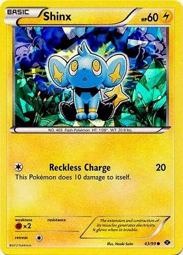 Shinx - 43/99 (Cracked Ice Holo) 043/099 from Blister Exclusives