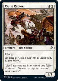 Castle Raptors - Time Spiral: Remastered - Magic: The Gathering card