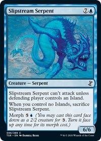 Slipstream Serpent - Time Spiral: Remastered - Magic: The Gathering card