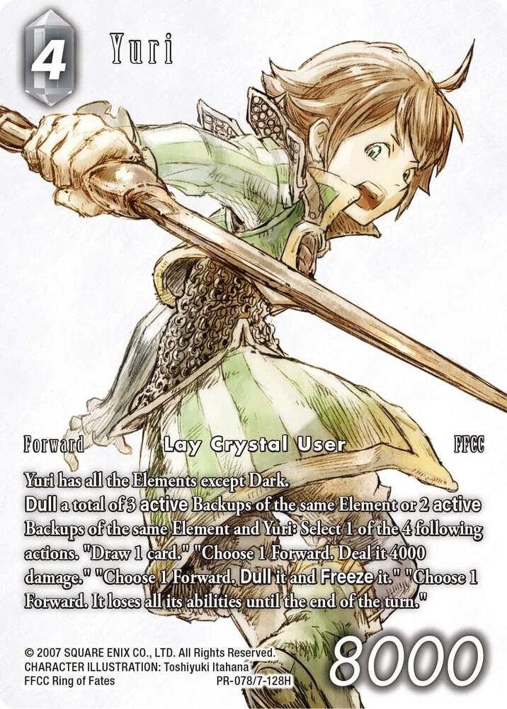 Yuri (PR-078) - FF: Promo Cards - Final Fantasy TCG - TCGplayer.com