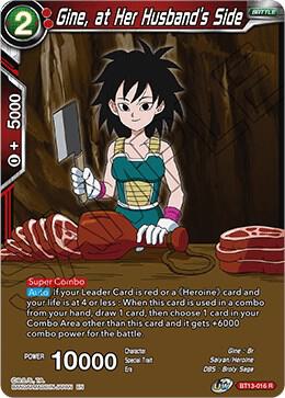 Gine, at Her Husband's Side #BT13-016 — Supreme Rivalry