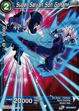 Super Saiyan Son Gohan #BT13-037 — Supreme Rivalry