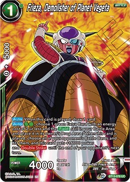 Frieza, Demolisher of Planet Vegeta