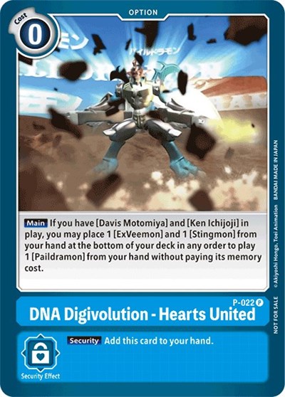 DNA Digivolution Hearts United Special Release Memorial Pack