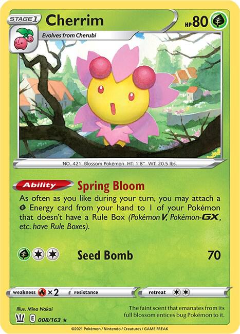Cherrim 008/163 from Deck Exclusives