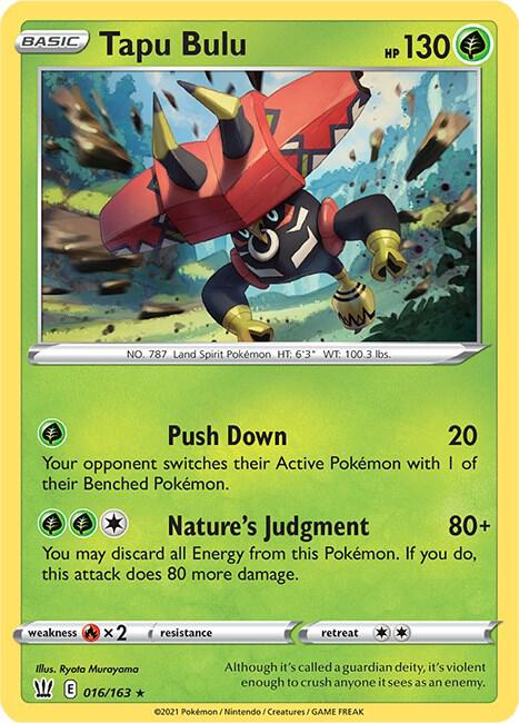 Tapu Bulu 016/163 from Deck Exclusives