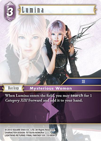 Lumina - Opus XIII: Crystal Radiance - Final Fantasy TCG