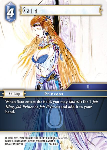 Sara - Opus XIII: Crystal Radiance - Final Fantasy TCG - TCGplayer.com