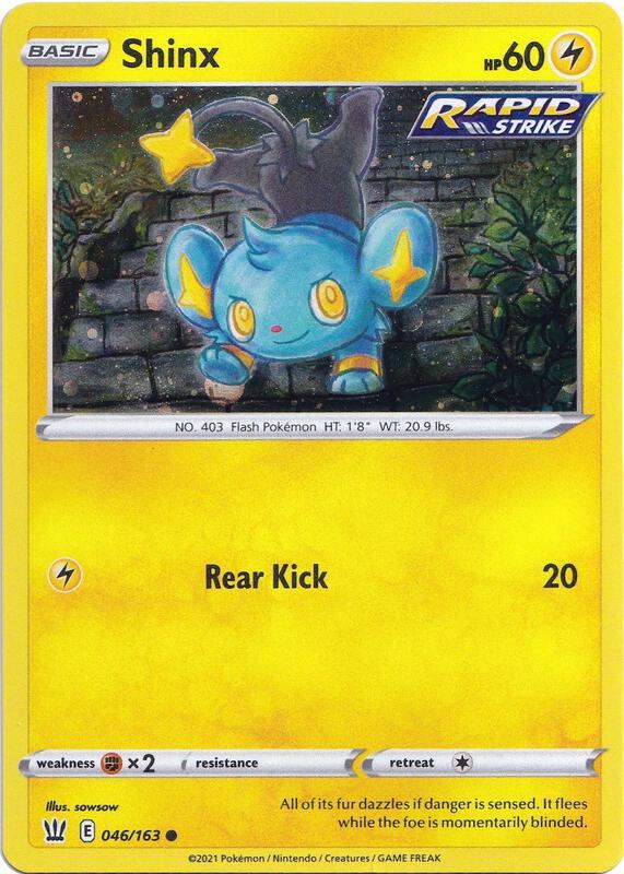 Shinx - 046/163 (Cosmos Holo) 046/163 from Miscellaneous Cards & Products