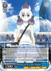 Meeting up for a Date, Origami - Date A Live