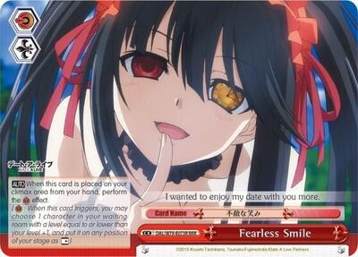 Fearless Smile (RRR) card