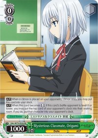 Mysterious Classmate, Origami - Date A Live