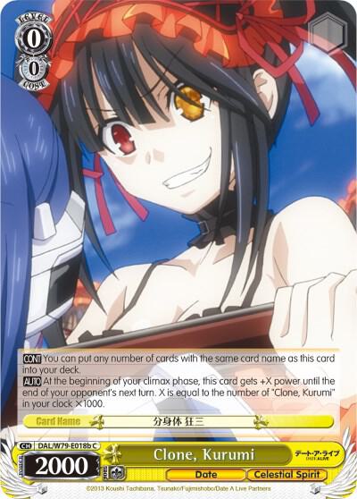 Clone, Kurumi (B)