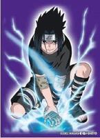 Naruto CCG US Exclusive Card Sleeves - Sasuke Uchiha Lightning