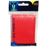 Max Protection Card Sleeves Red Max X-TREME Double Matte Card Sleeves - Standard (50-Pack)