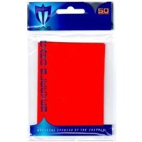 Max Protection Card Sleeves Red Gloss Card Sleeves - Standard (50-Pack)