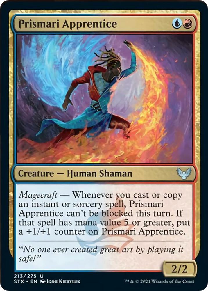 Prismari Apprentice 213 card