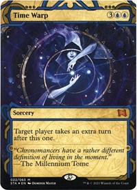 Time Warp (Foil Etched) - Strixhaven: Mystical Archives - Magic: The Gathering card