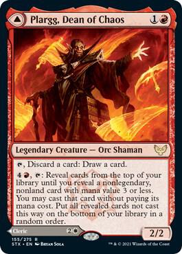 Plargg, Dean of Chaos - Strixhaven: School of Mages - Magic: The
