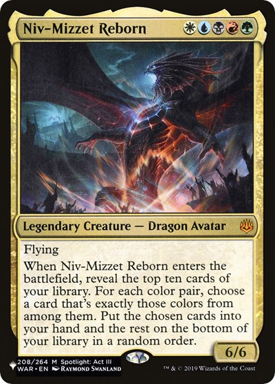 Niv Mizzet Reborn