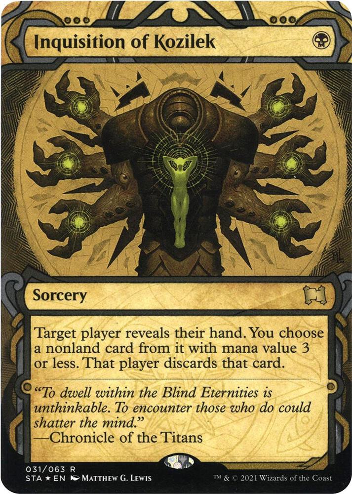 Inquisition of Kozilek (Foil Etched) - Strixhaven: Mystical