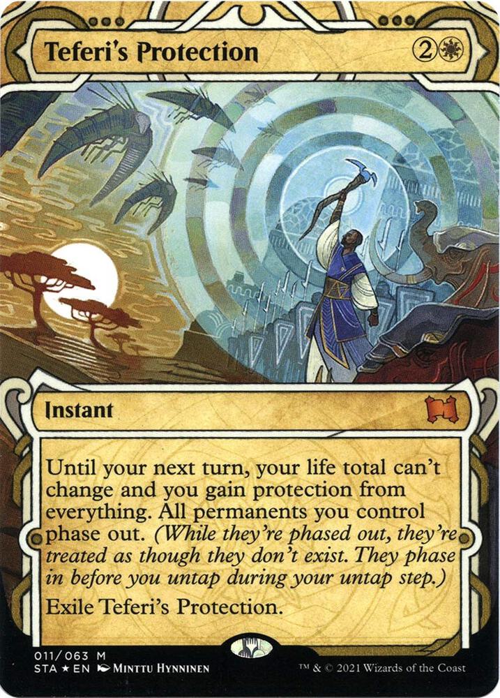 Teferi's Protection (Foil Etched) - Strixhaven: Mystical Archives