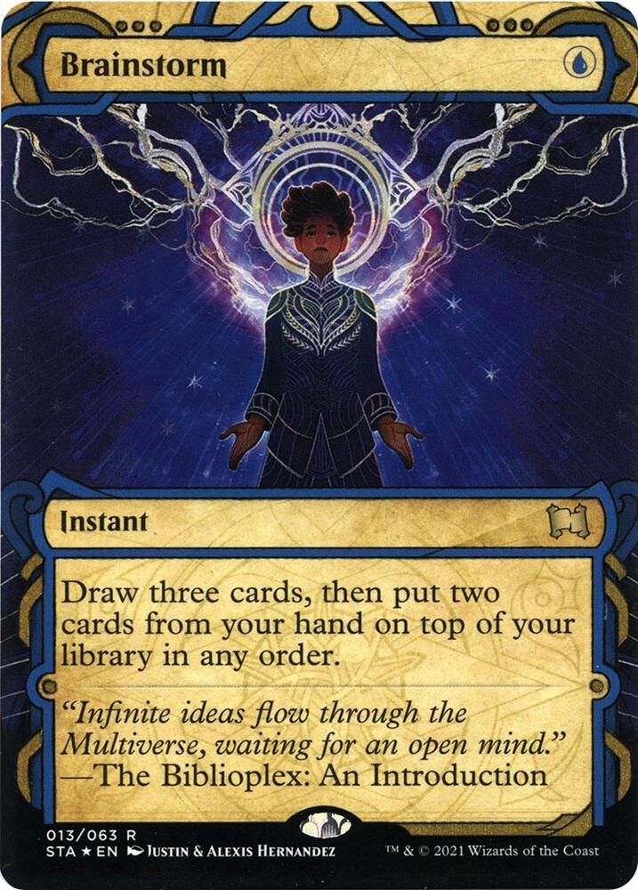 Brainstorm (Foil Etched) - Strixhaven: Mystical Archive - Magic