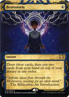 Brainstorm (Foil Etched) - Strixhaven: Mystical Archive - Magic