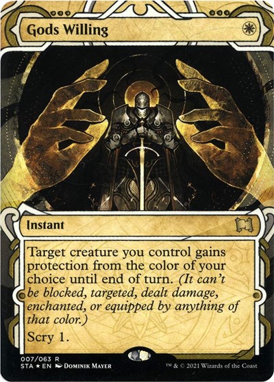 Gods Willing (Foil Etched)