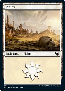Plains (366) - Strixhaven: School of Mages - Magic: The Gathering
