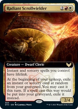 Radiant Scrollwielder (Extended Art)