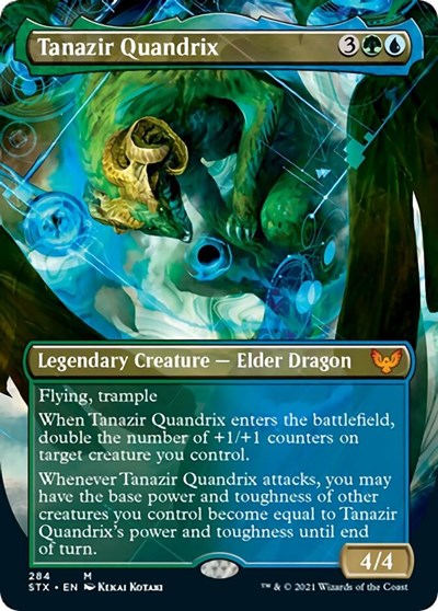 Tanazir Quandrix (Borderless)