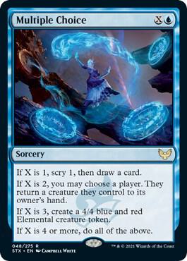 Multiple Choice 48 card