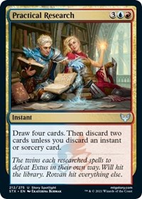 Practical Research - Strixhaven: School of Mages - Magic: The Gathering card