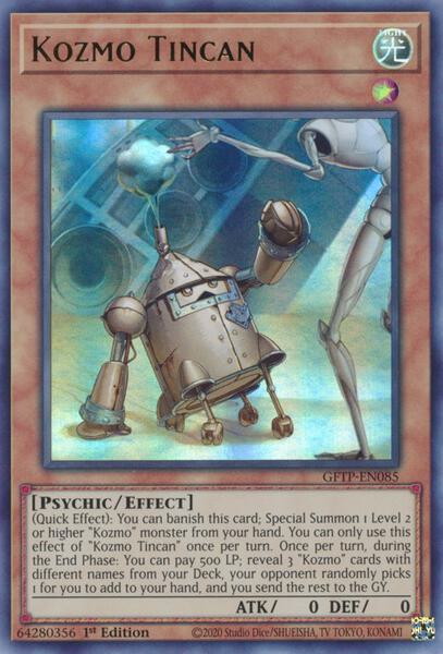 Kozmo Tincan - Ghosts From the Past - YuGiOh - TCGplayer.com Kozmo Tincan - Ghosts From the Past - YuGiOh - TCGplayer.com