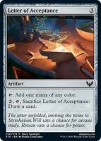 5 letter mtg cards Letter, 9 Letter of Acceptance - Strixhaven: