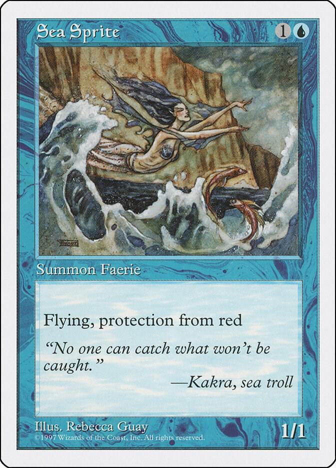 Sea Sprite - Fifth Edition - Magic: The Gathering - TCGplayer.com Sea Sprite - Fifth Edition - Magic: The Gathering - TCGplayer.com