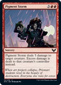 Pigment Storm - Strixhaven: School of Mages - Magic: The Gathering card