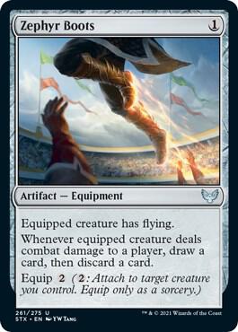 Zephyr Boots - Strixhaven: School of Mages - Magic: The Gathering
